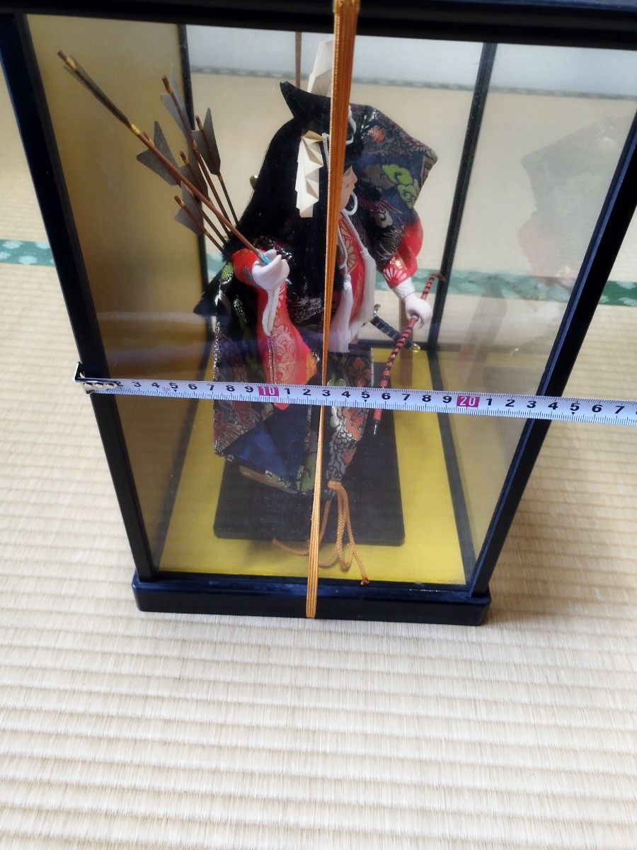 五月人形  日本人形  ガラスケース