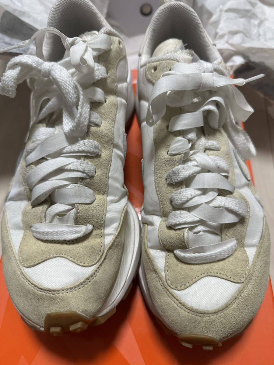 【27cm】【1円〜】sacai × Nike Vapor Waffle White Gumサカイ × ナイキ ヴェイパー ワッフル ホワイトガム_画像4