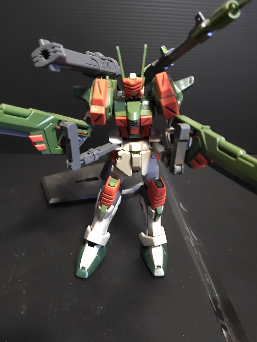 HG1/144　ヴェルデバスターガンダム　組立済み　ジャンク商品　_画像1