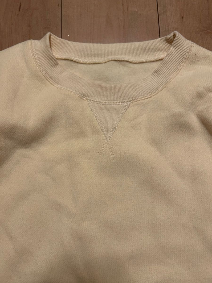 STOICER Back Logo Sweat Cream スウェットトレーナー