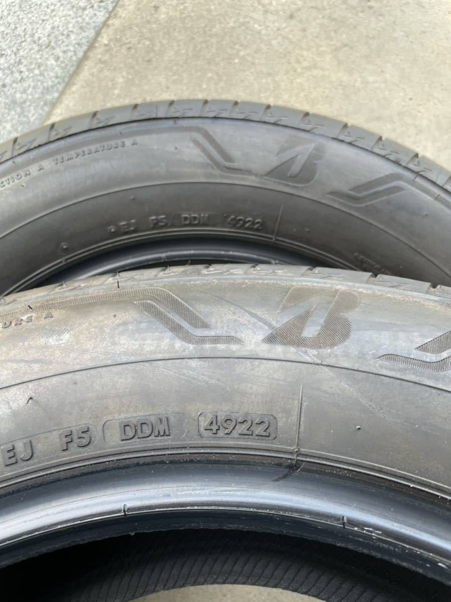 新車外し 4本セット 225/65R17 ブリヂストン ALENZA 001 SUV専用タイヤ ハリアー / RAV4 純正タイヤ CX-5 CX-8 エクストレイル BRIDGESTONEの画像3