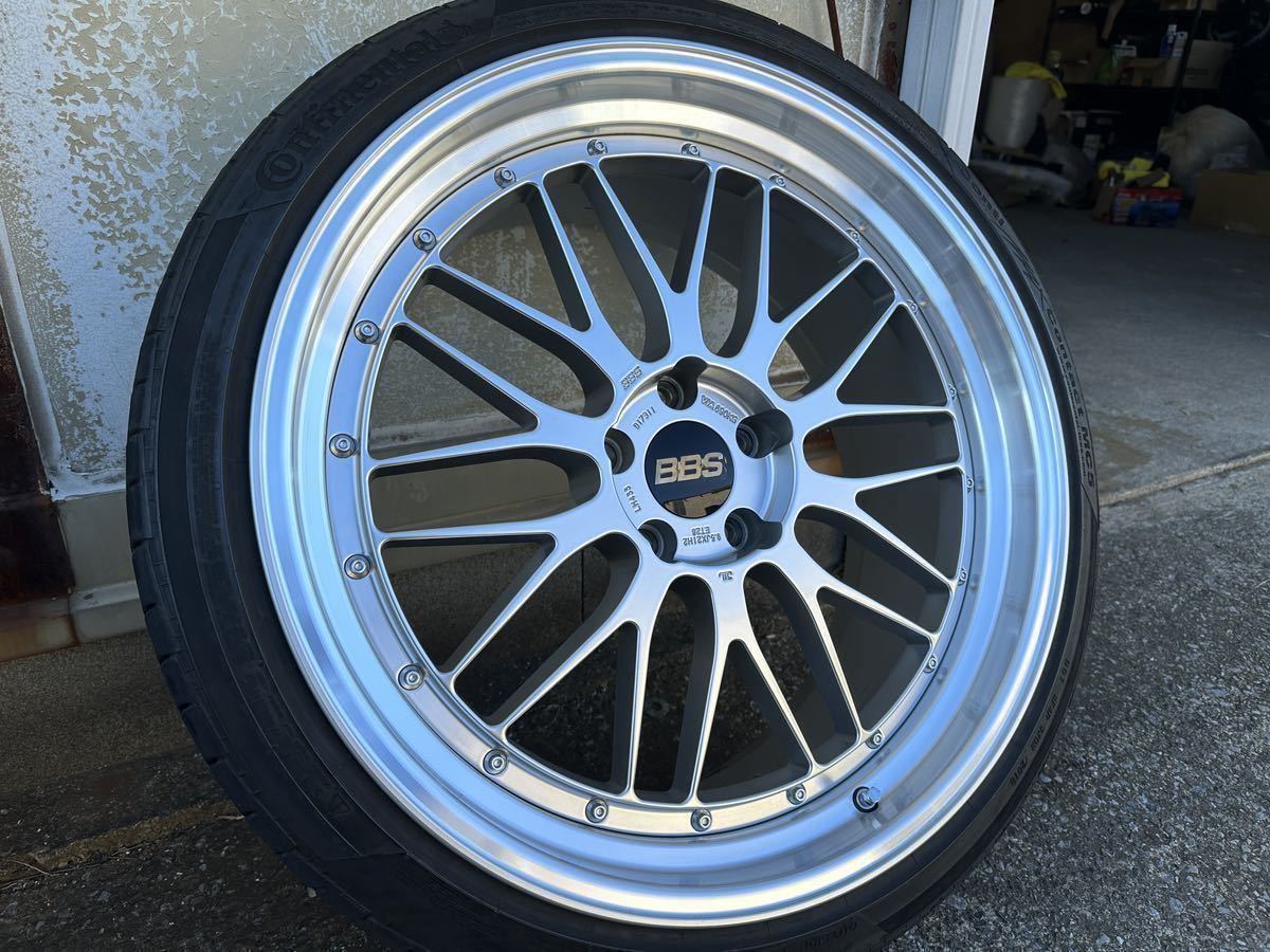 【超美品】BBS LM LM433 4本セット 9.5J +28 5穴 PCD120 ダイヤモンドシルバー 4WDにも レクサス LS LC BMW アルファード ヴェルファイア_3本目です