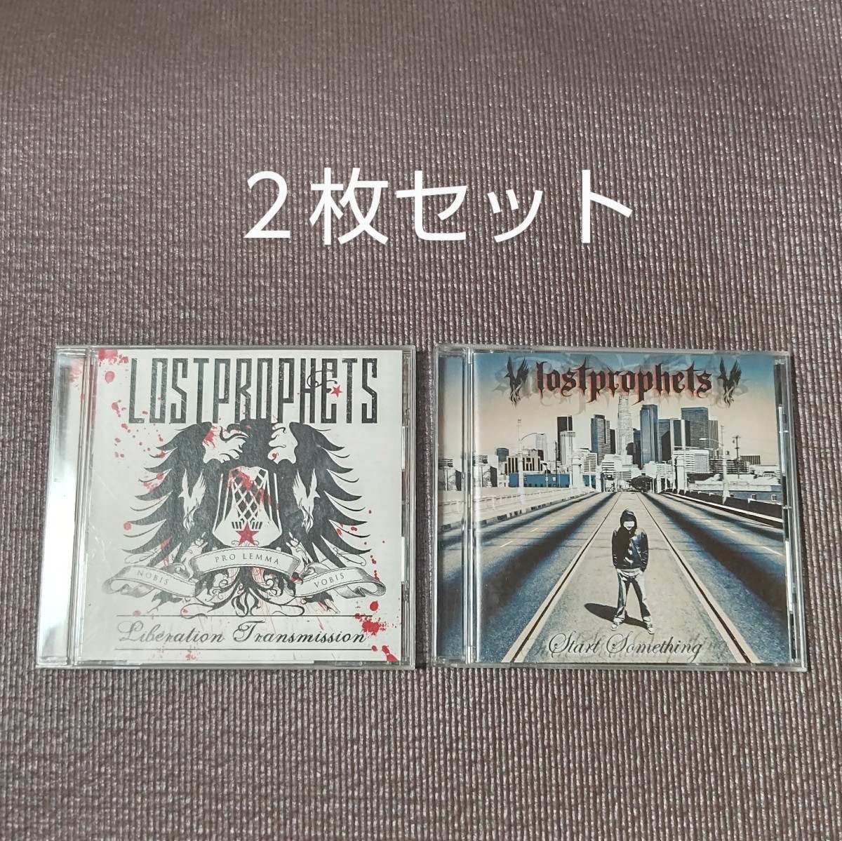 LOSTPROPHETS　CD　２枚セット　ロストプロフェッツ　送料無料　即決　迅速発送_画像1