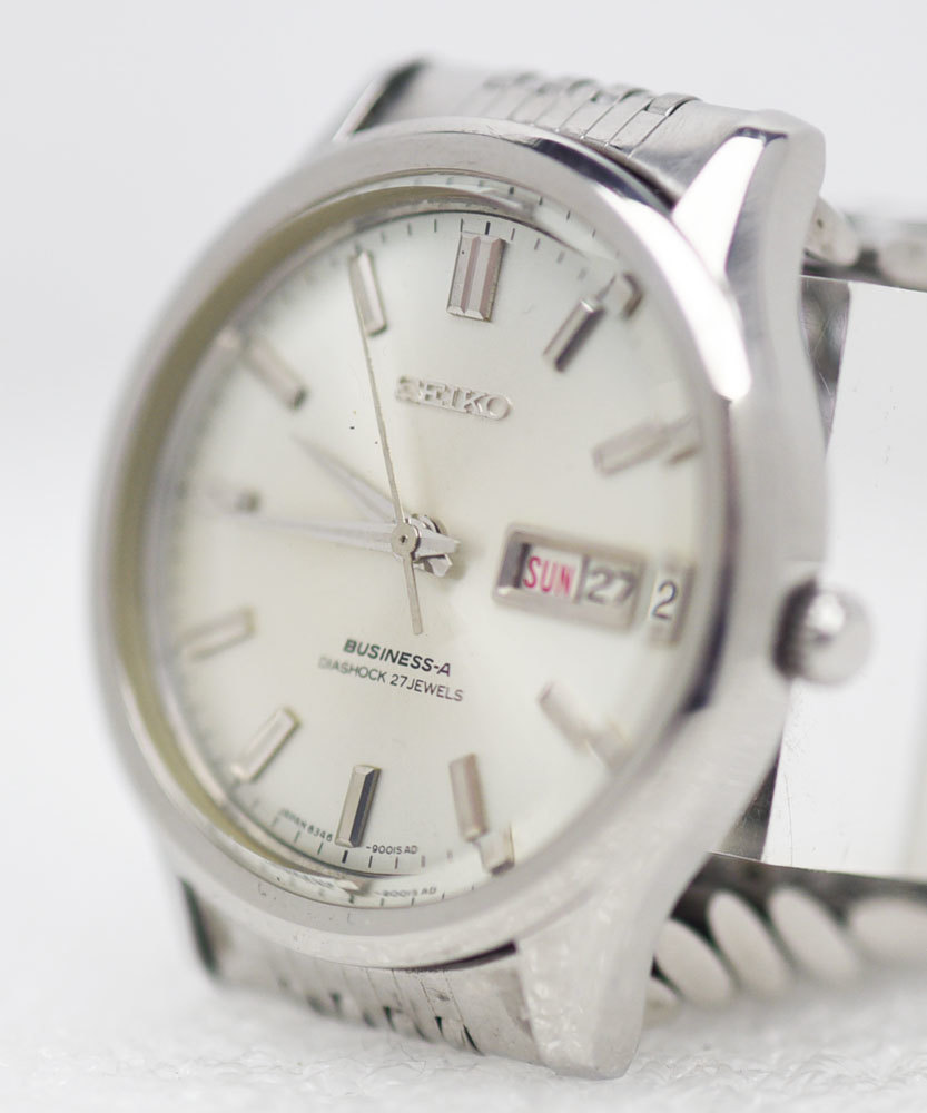 1967年 セイコー ビジネスA 27石 8346-9000 自動巻き ヴィンテージ アンティーク 腕時計_画像2
