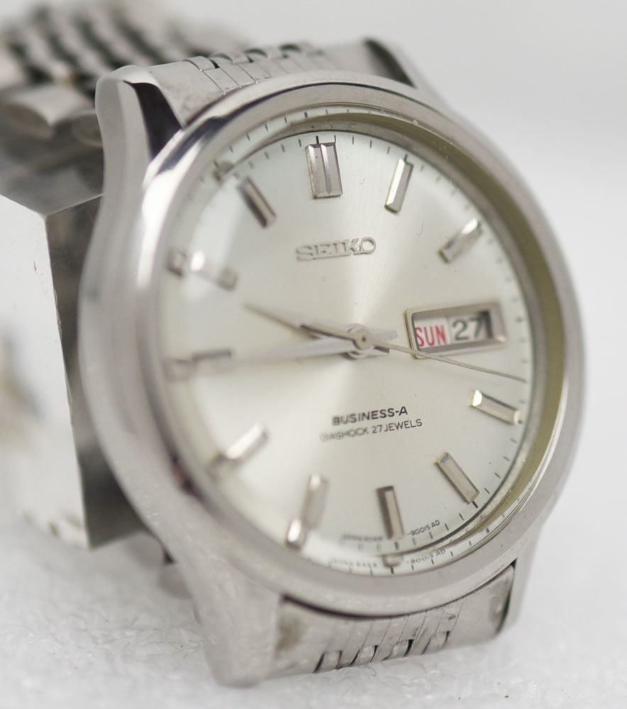 1967年 セイコー ビジネスA 27石 8346-9000 自動巻き ヴィンテージ アンティーク 腕時計_画像3