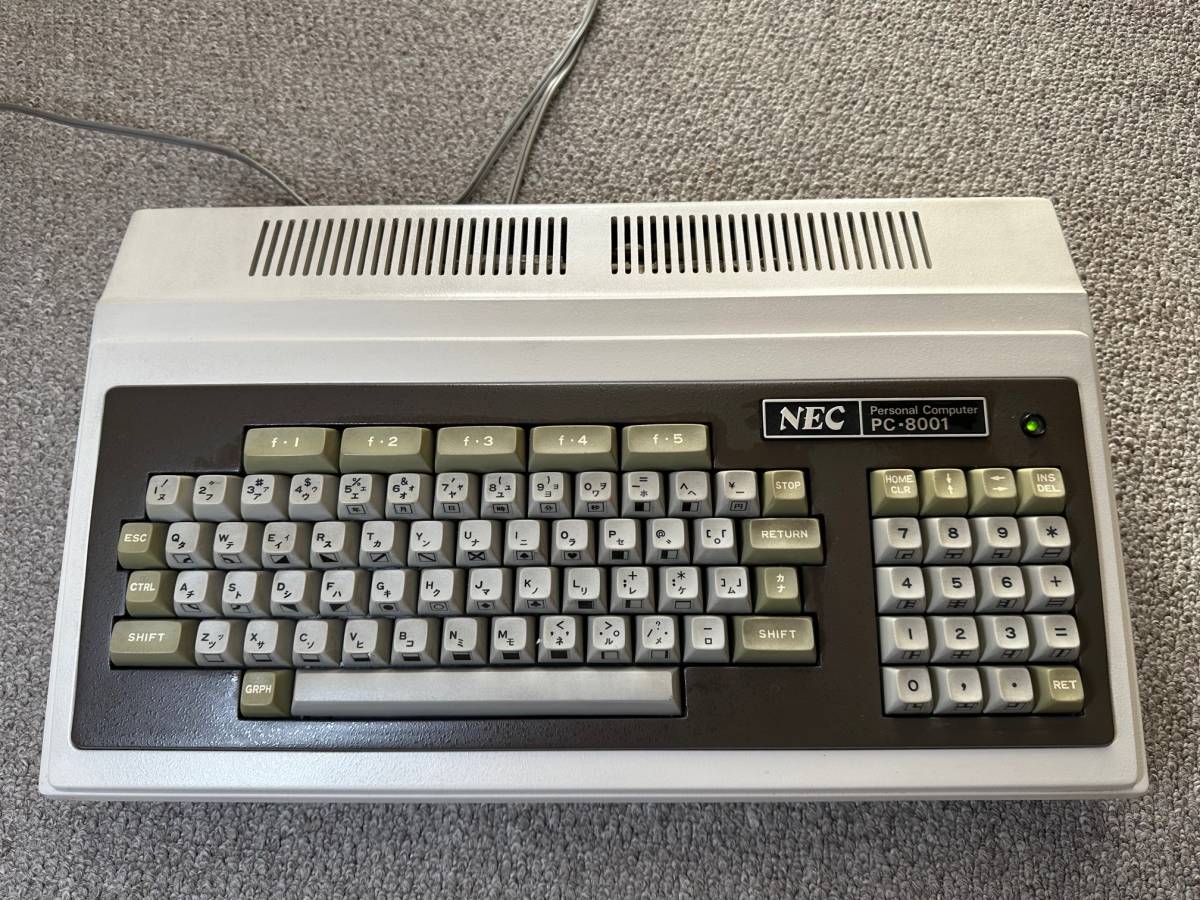 NEC PC-8001　　　パソコン本体のみ_画像1