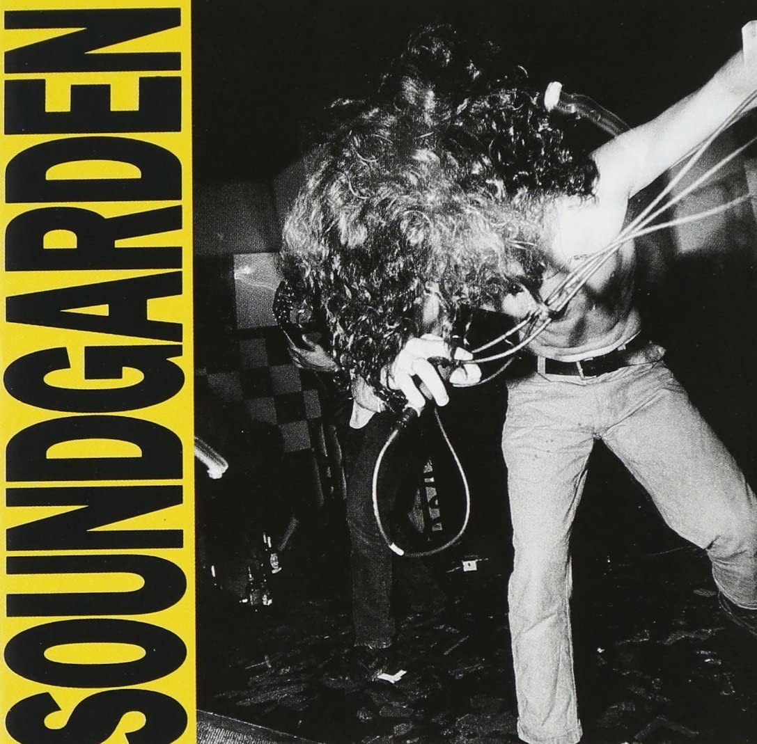 名盤 Soundgarden - Louder Than Love 国内盤　 グランジ・シーンにおける隠れた名盤。サイケ＆グルーヴが脳天を直撃する超斬新な一枚！_画像1