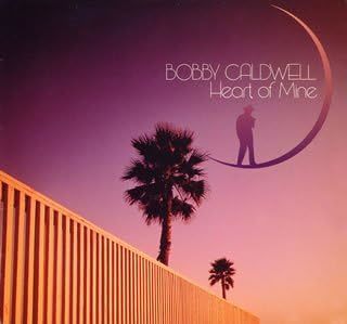 名盤 Bobby Caldwell HEART OF MINE ボビー・コールドウェル 日本国内盤帯付き 彼が生み出す曲はヴェルヴェットの肌触りを感じる の画像1