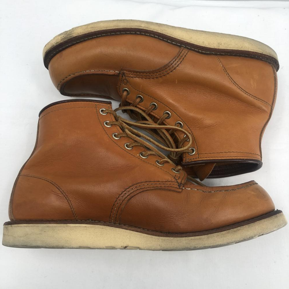 [ used ]RED WING 9875 Gold la set Irish setter size 27.5cm Sequoia dog tag reissue Red Wing [240017602786]