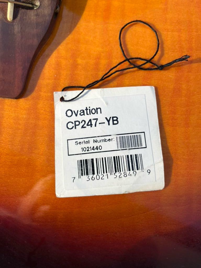 Ovation Celebrity CP247-YB ジャンク_画像10