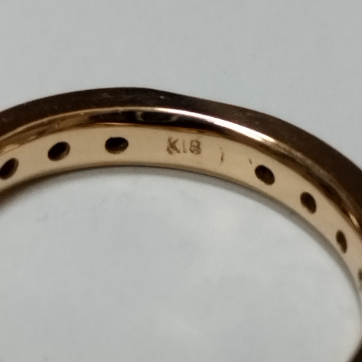 ARPEGE アルページュ13号 925 K18 刻印 百合の紋章重ね付けリング 指輪 ピンクゴールド シルバー SILVER_画像4