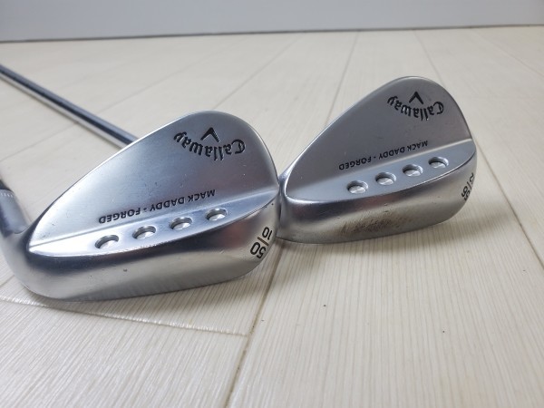 Callaway MACK DADDY FORGED R19 GRIND 50°/10 56°/12 / DG S200 ウェッジ2本セット ゴルフクラブ#8G1_画像4