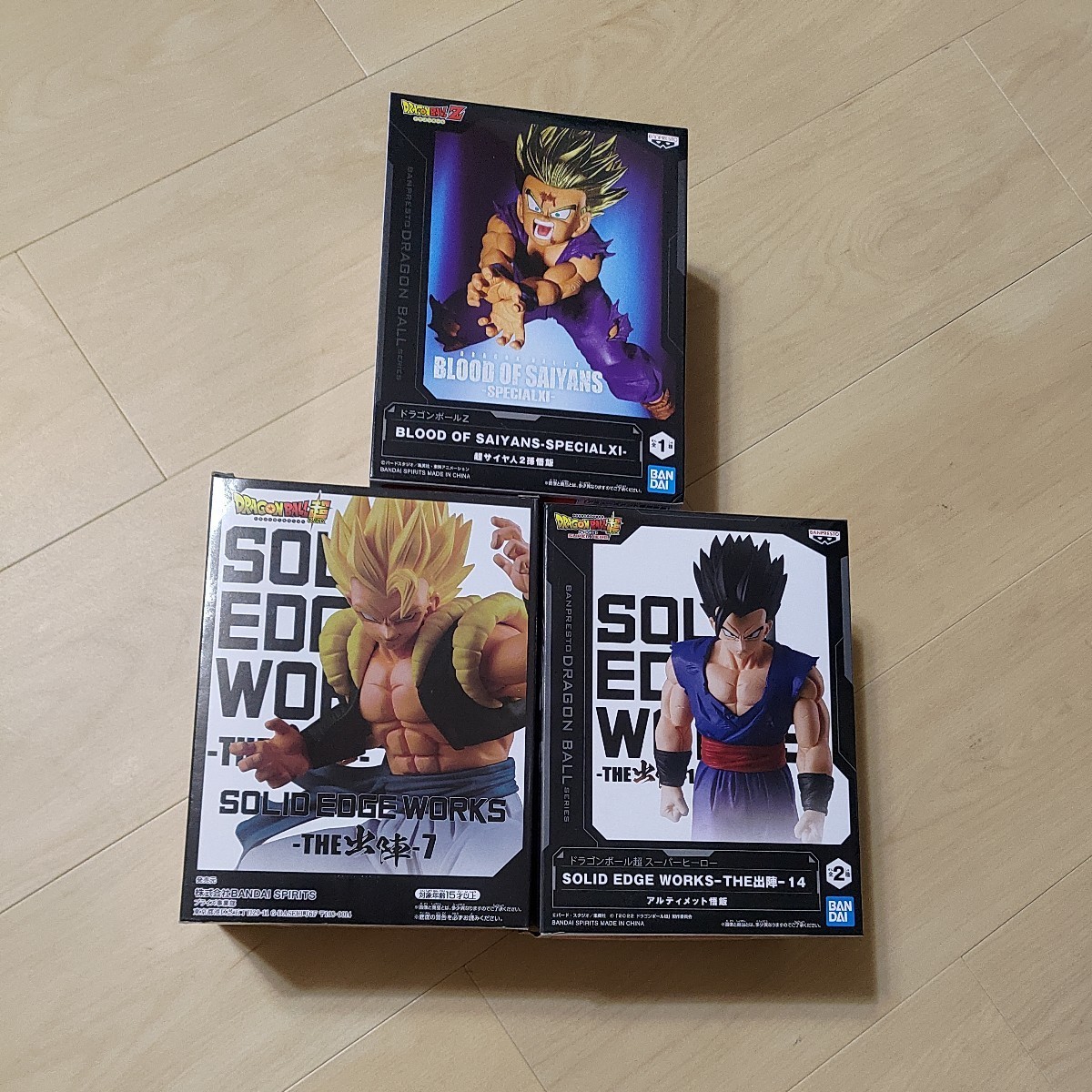 ドラゴンボール超 SOLID EDGE WORKS THE 出陣 フィギュア&大量オマケ