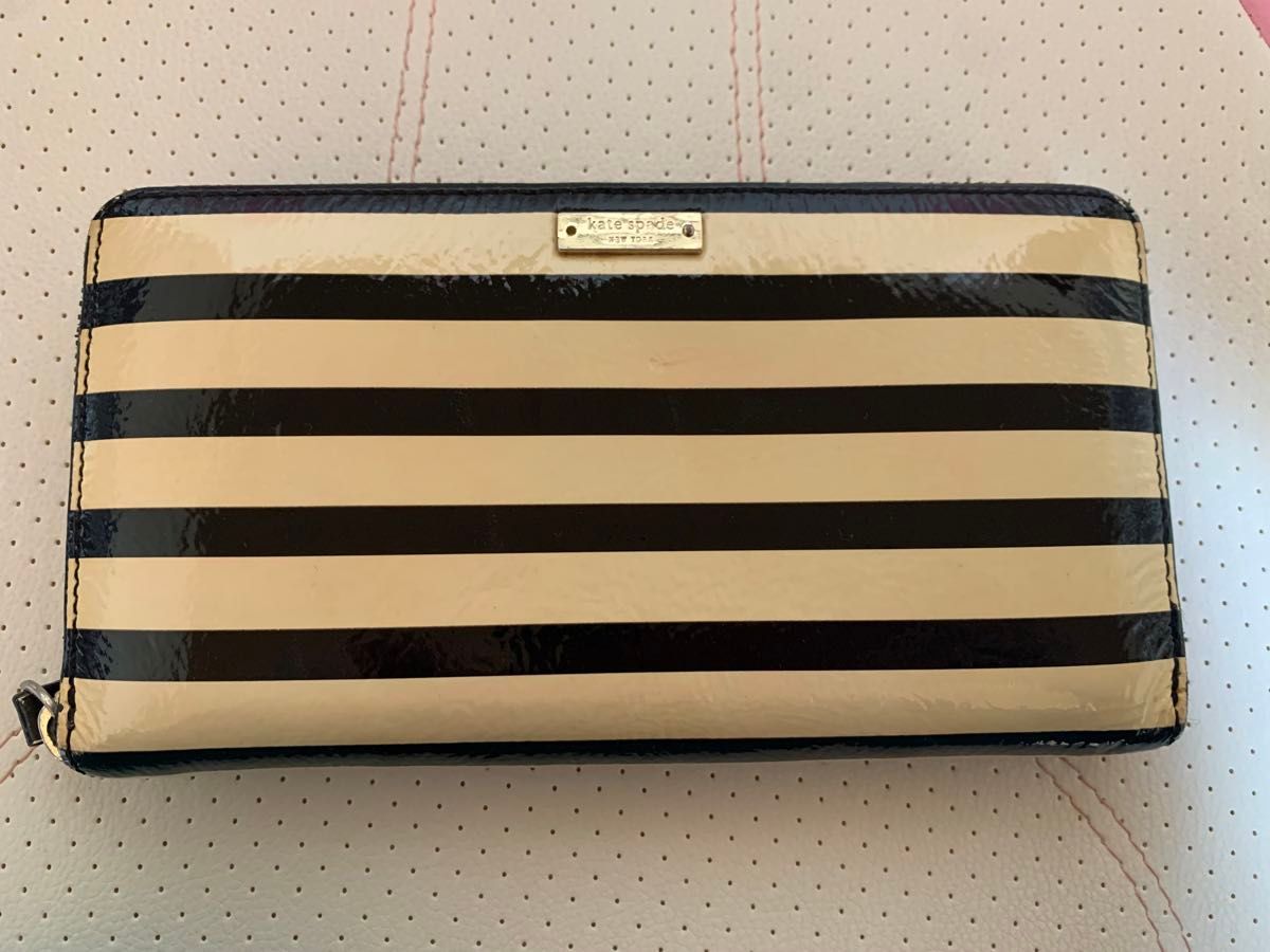 kate spade ケイトスペード 長財布 ラウンドファスナー