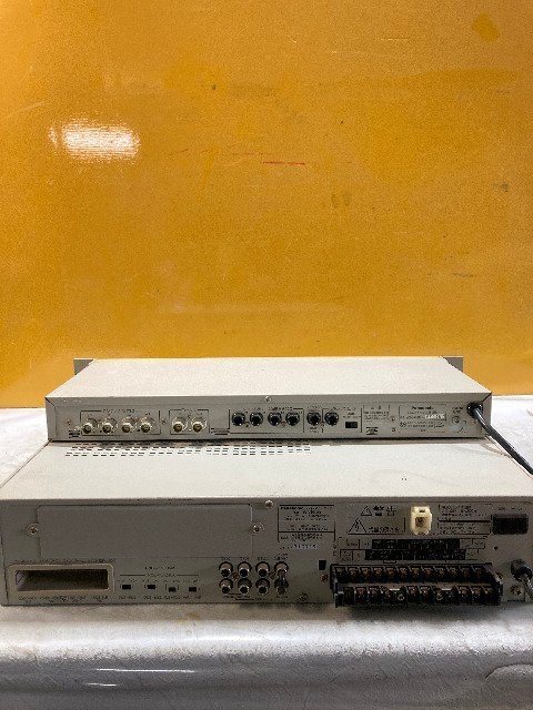 【1円スタート！】Panasonic ハイパワーアンプ WA-H120 / B帯ワイヤレスチューナー WX-4040B 通電確認のみ_画像4