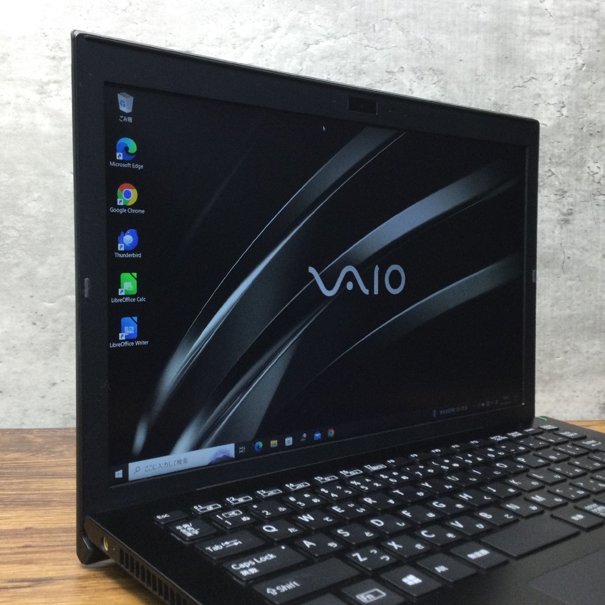 1円～ ●SONY VAIO Pro PG / Core i5 7200U (2.50GHz) / メモリ 8GB / SSD 256GB / 13.3型 フルHD (1920×1080) / Windows10 Pro 64bit_画像2