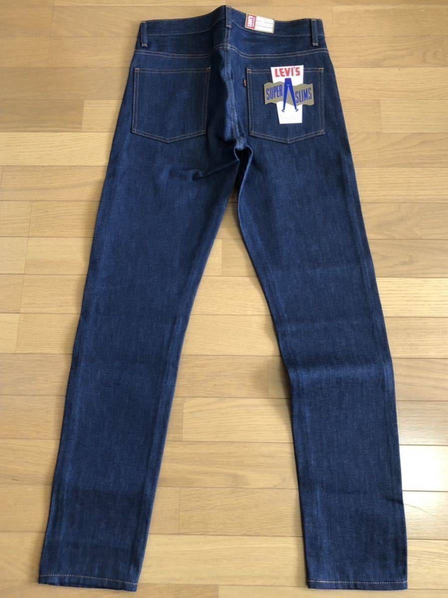 Levi's VINTAGE CLOTHING 1965年 606 SUPER SLIM RIGID W31 L34_画像4