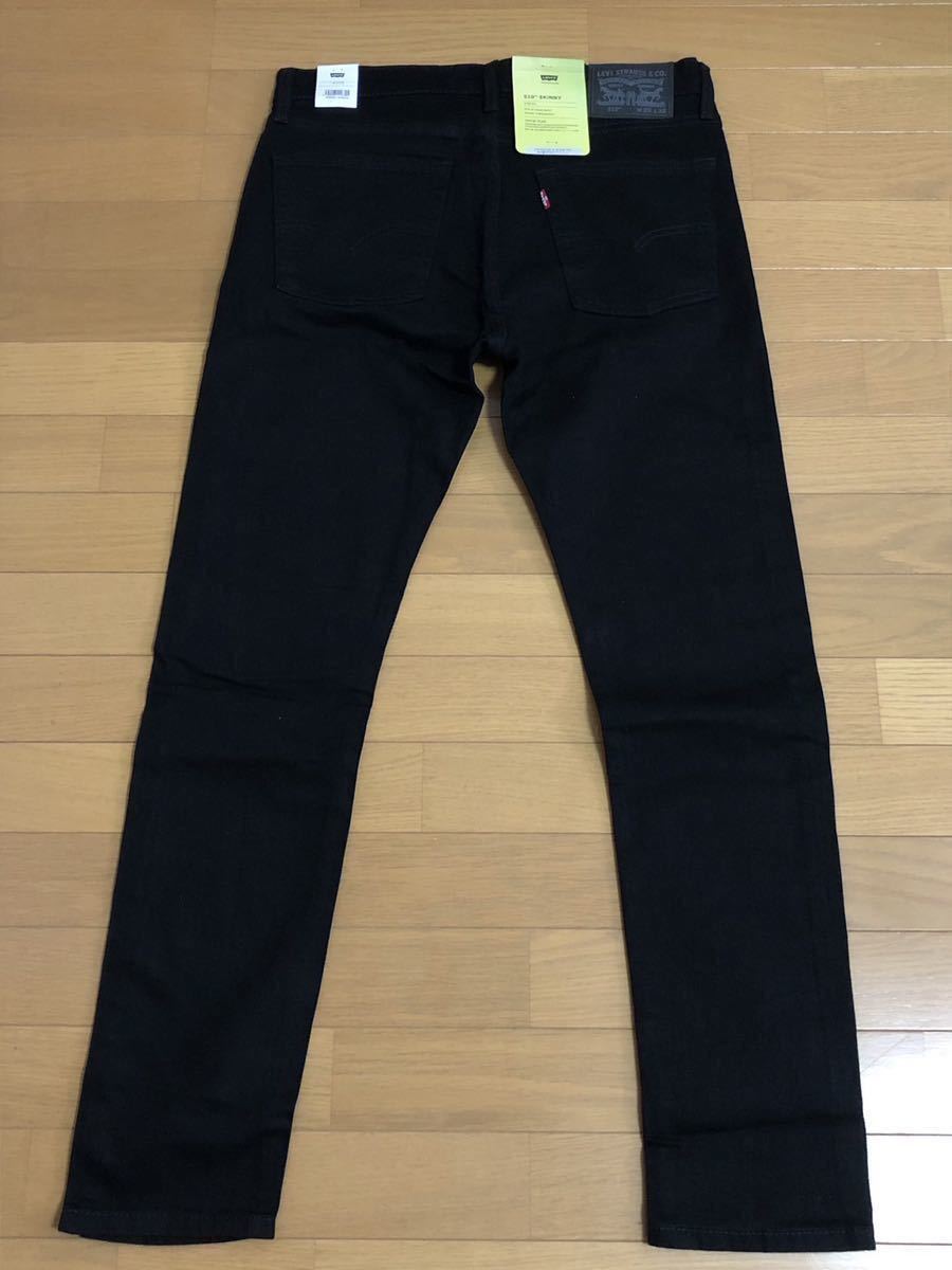 Levi's 510 SKINNY FIT BLACK W33 L32_画像4