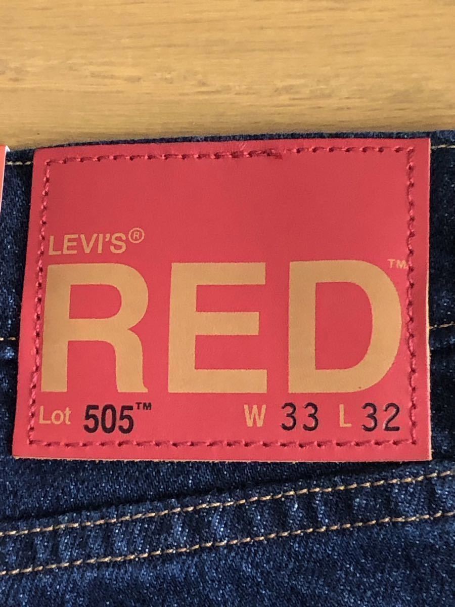 Levi's RED 505 REGULAR FRONTWATER BLUE W33 L32_画像5