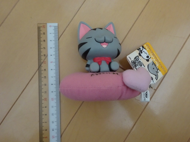 ちびギャラリー ソフビマスコットonミニクッション ねこ アミューズメント景品_画像6