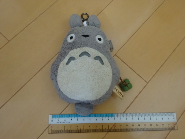  Tonari no Totoro soft toy sun Arrow pass case reel attaching change purse . pouch 