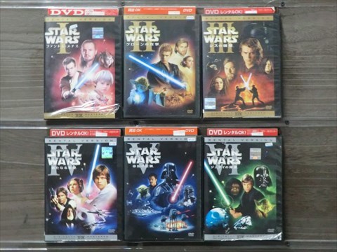 スター・ウォーズ エピソード 全6巻セット DVD※同梱12枚迄OK！4a-3162_画像1