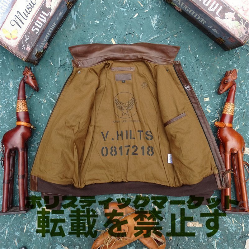 新品 A2 フライトジャケット メンズ ジャケット 1.8mm 新品 A2 フライトジャケット メンズ ジャケット 1.8mm