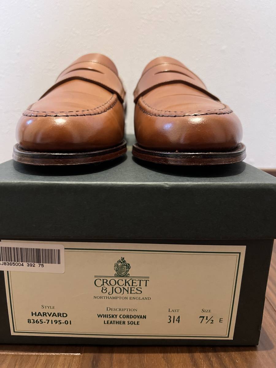 クロケットアンドジョーンズ_CROCKETT&JONES_ローファー_サイズ7.5E_画像6