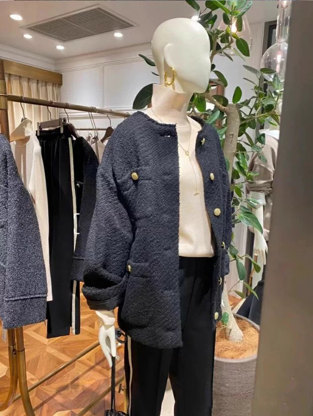 Loungedress ラウンジドレス ツイードジャケット コート Loungedress ラウンジドレス ツイードジャケット コート