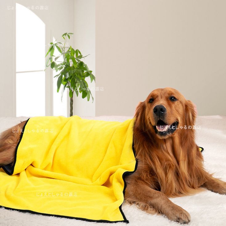 [2 листов ] супер . вода полотенце толстый микроволокно собака кошка мойка машин полотенце для домашних животных волосы dry полотенце 