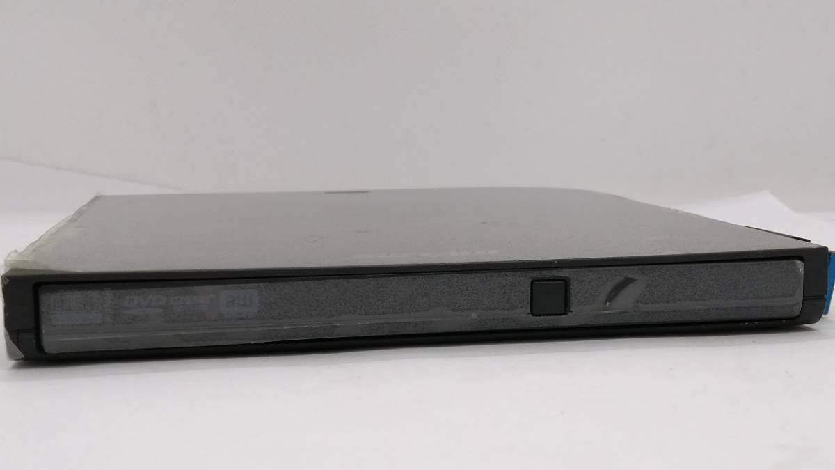 ●動作OK！BUFFALO DVSM-PTS58U3-BK USB 3.0 Portable DVD Drive Flat Design Ultra Slim Type W Cable Storage　ブラック_画像3