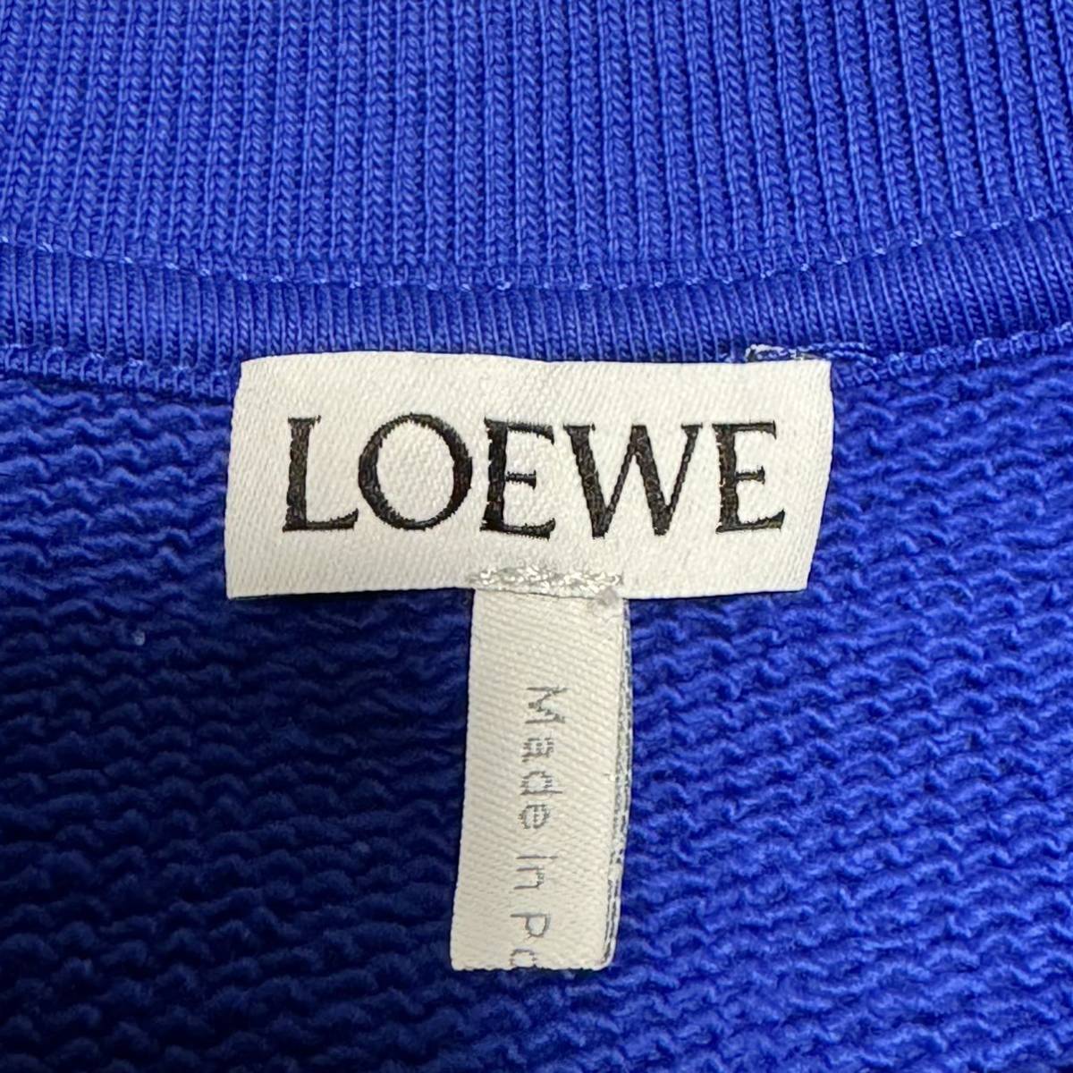 未使タグ付き LOEWE ロエベ アナグラム ロゴ刺繍 スウェット 未使タグ付き LOEWE ロエベ アナグラム ロゴ刺繍 スウェット
