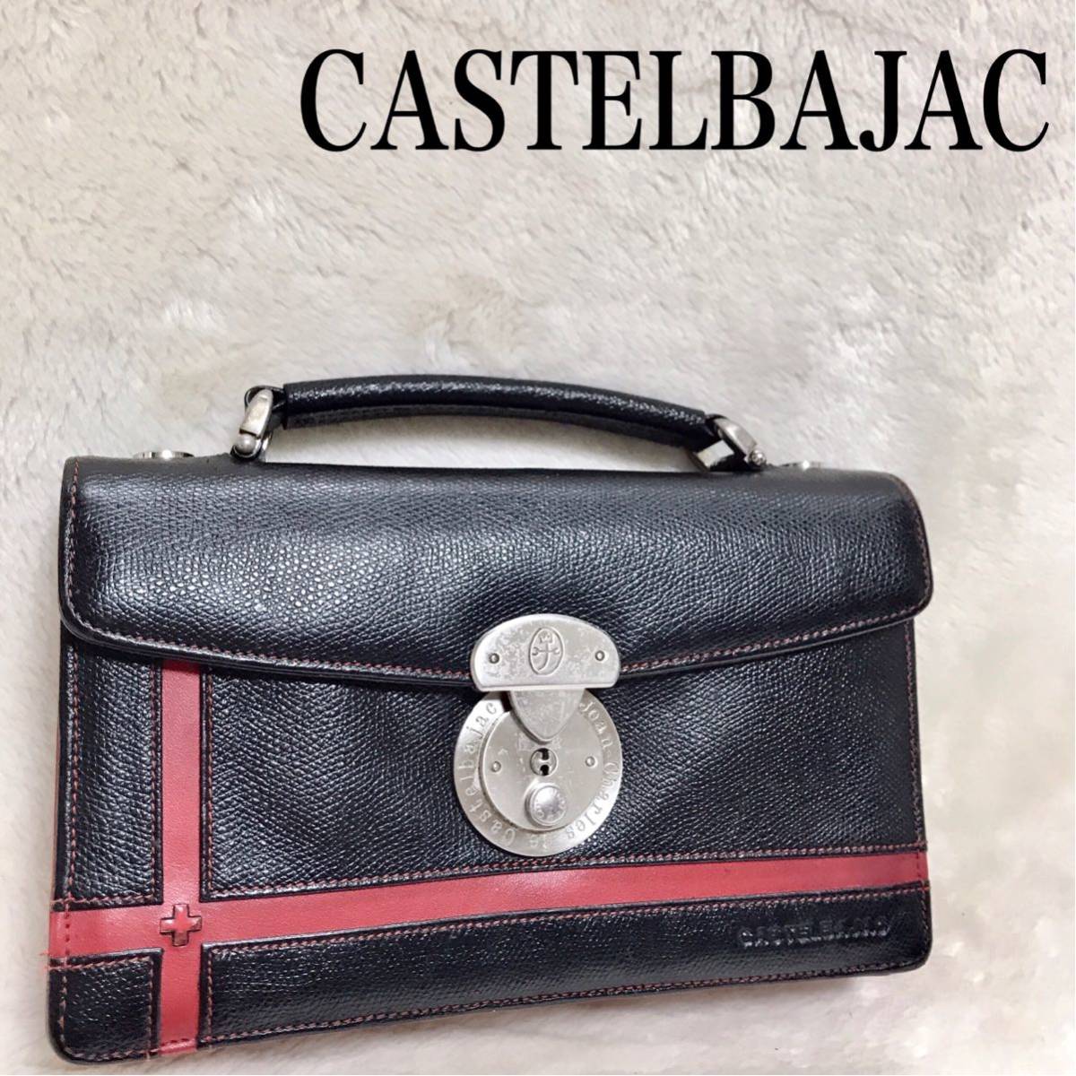 CASTELBAJAC все кожа 2way ручная сумочка ручная сумочка чёрный Castelbajac 