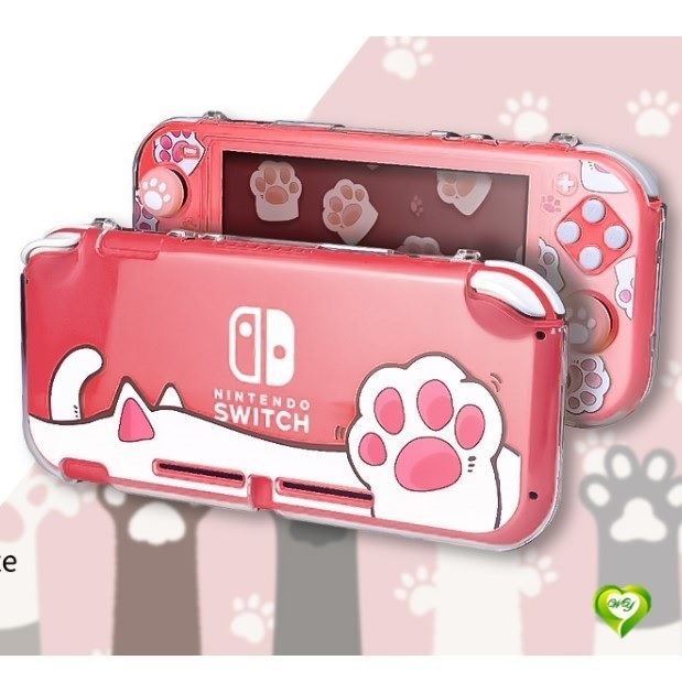 透明ケース 猫 肉球】Switch Lite ケース スイッチライト カバー 透明ケース 猫 肉球】Switch Lite ケース スイッチライト カバー