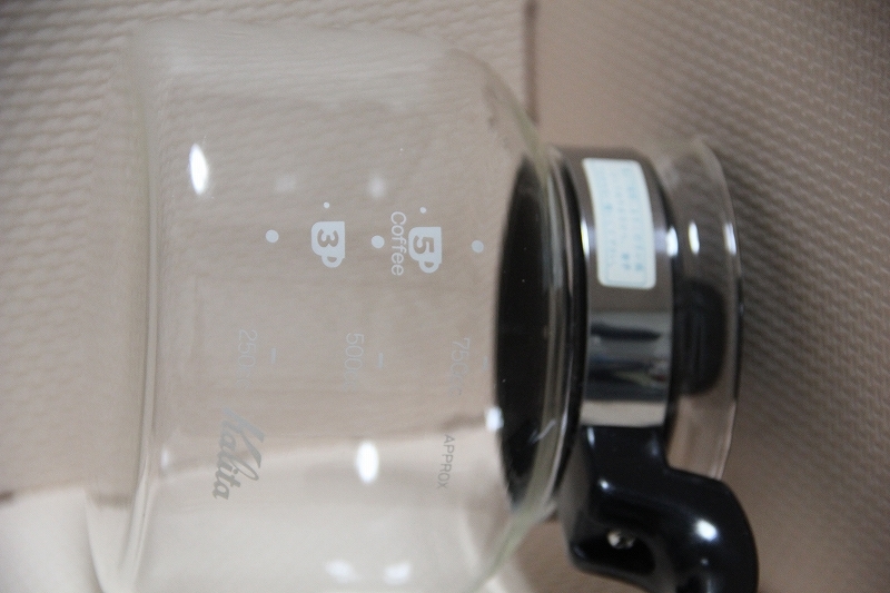 ガラス製 Kalita ポット 750ml 検索 直火 カリタ 珈琲 コーヒー テーブル グッズの画像3