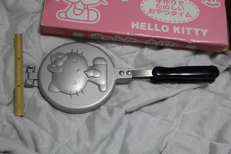 ハローキティ ホットケーキパン 箱付 未使用 検索 HELLO KITTY キャラクター グッズの画像3