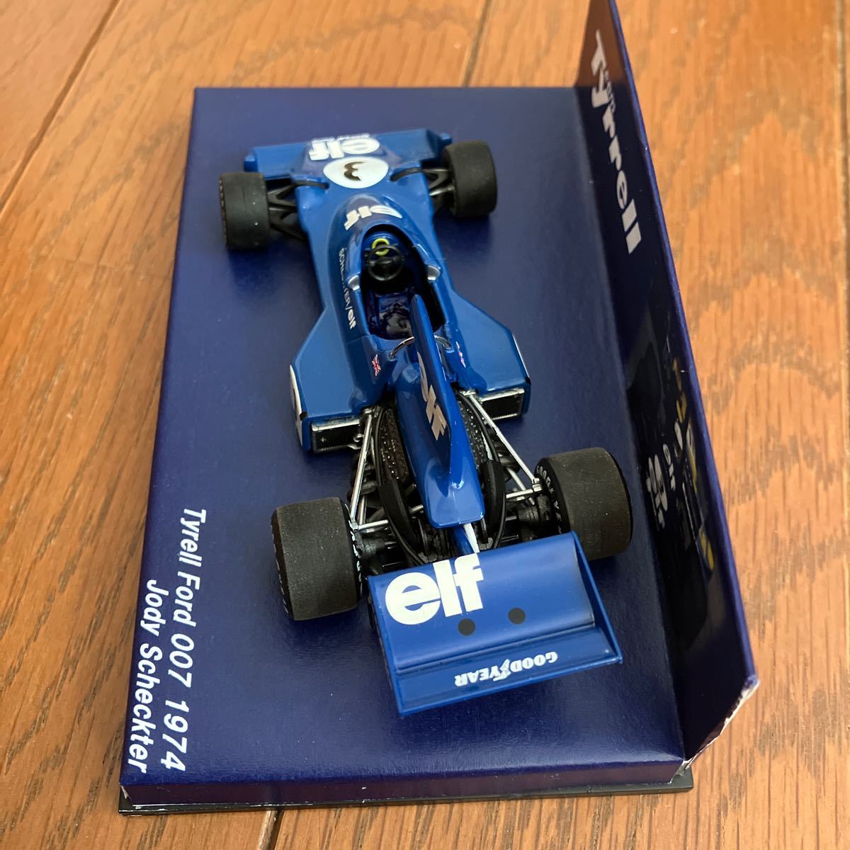 【ジャンク品】MINICHAMPS 1/43 ティレル007 ジョディシェクター ドライバーフィギュア無し_画像7