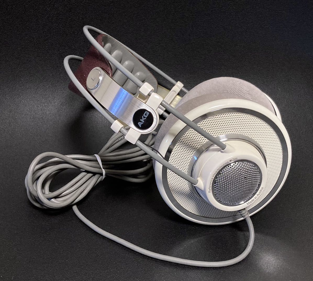 AKG Acoustics K K701 オーストリア製 開放型ヘッドホン けいおん! 秋山澪_画像1