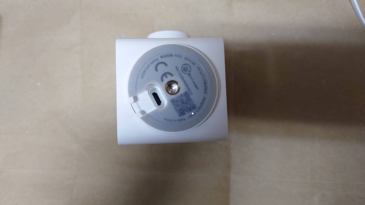 ATOM Cam Swing 2個 中古品。 アトムテック(ATOM tech) ネットワークカメラ ATOM Cam Swing