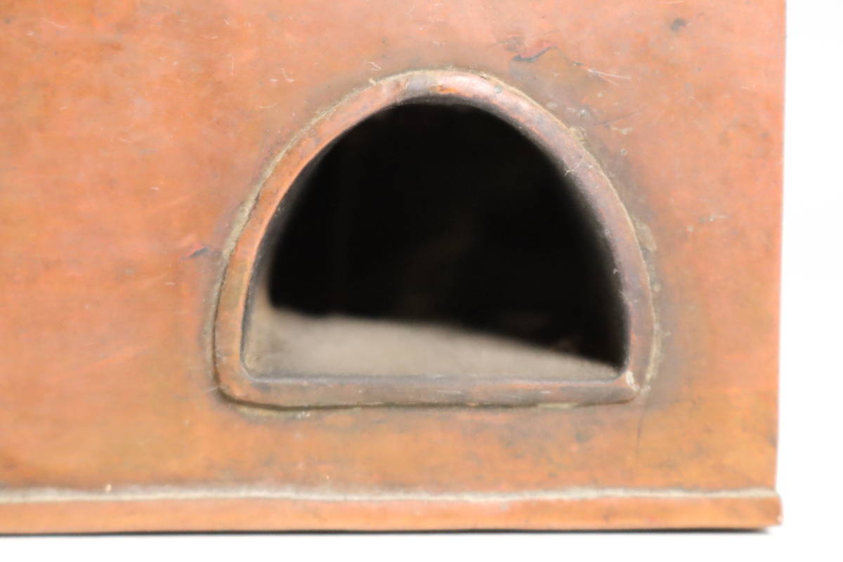  時代物 古銅 燗器 銅壷 ドウコ 酒器 燗銅壺 野点炉（H343）_画像5