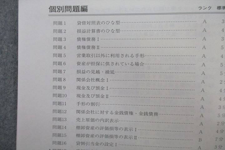 VR26-114 資格の大原 税理士講座 財務諸表論 要点チェックノート理論編等 2021年合格目標テキストセット 未使用多数 18冊★ 00L4D_画像4