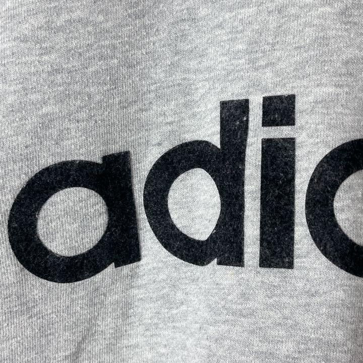  Adidas flocky Logo тренировочный футболка обратная сторона ворсистый нет б/у одежда L