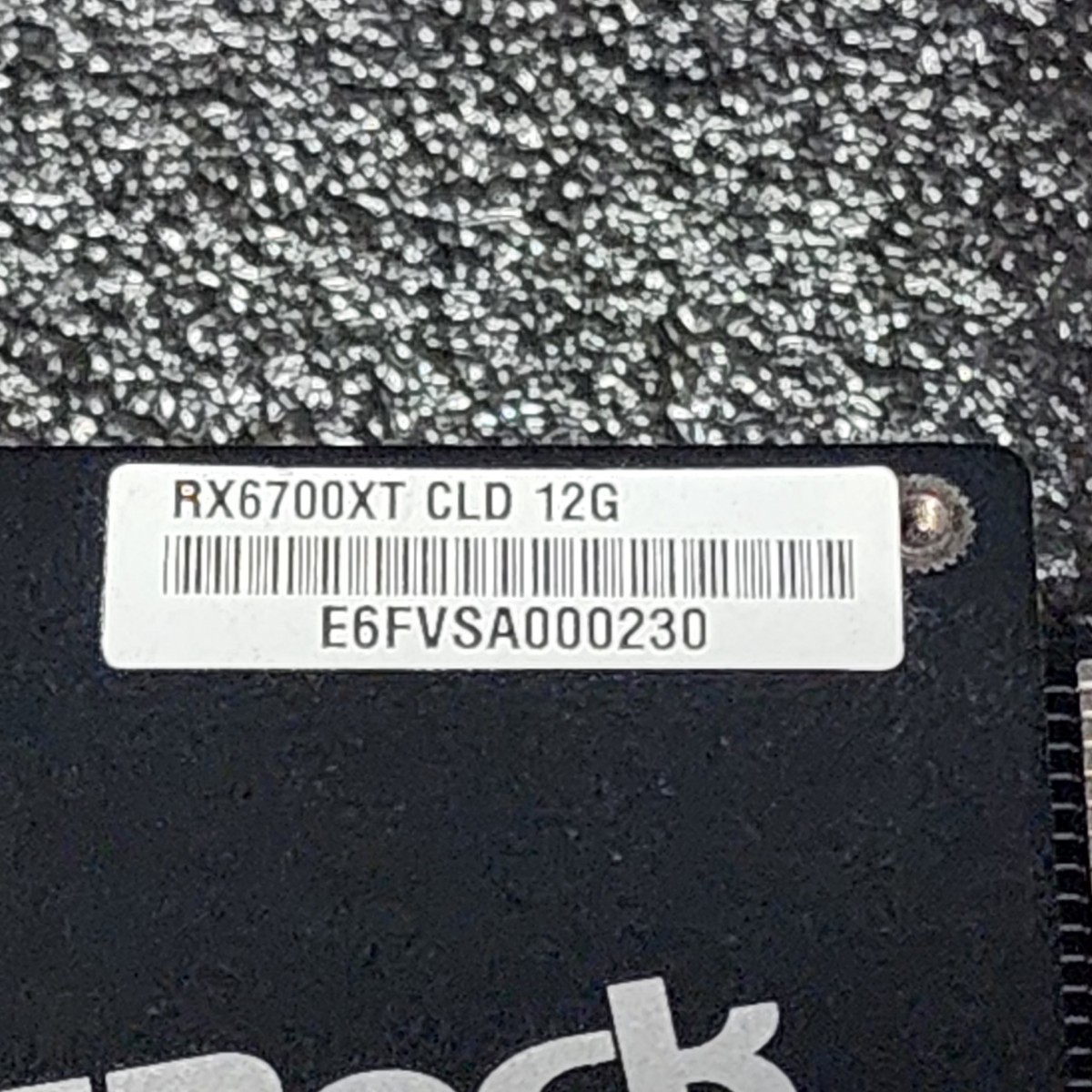 ASRock RADEON RX6700XT Challenger 12GB GDDR6/RX6700XT CLD 12G 動作確認済み PCパーツ グラフィックカード PCIExpress_画像4