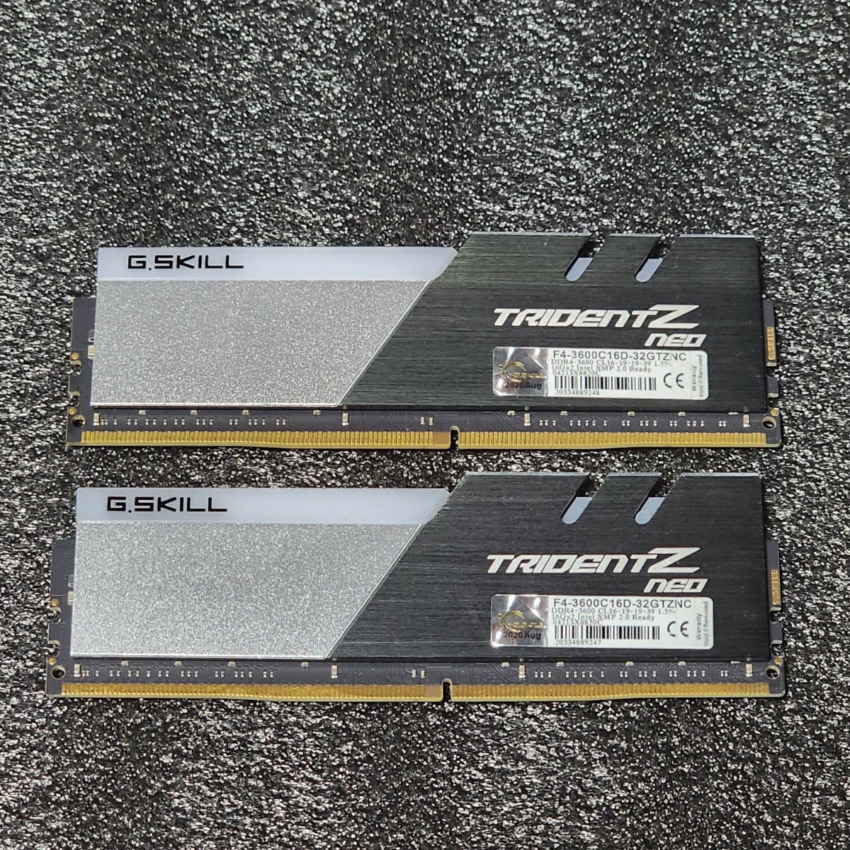 G SKILL TRIDENTZ NEO DDR4-3600MHz 32GB (16GB×2枚キット) F4