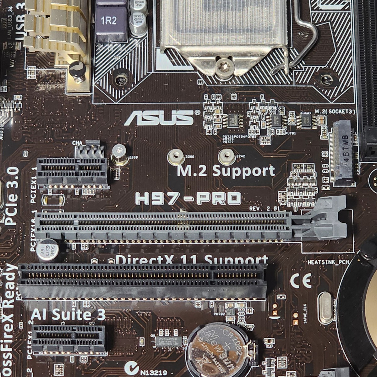 ASUS H97-PRO IOパネル付属 LGA1150 ATXマザーボード 第4・5世代CPU対応 最新Bios 動作確認済  PCパーツ｜Yahoo!フリマ（旧PayPayフリマ）