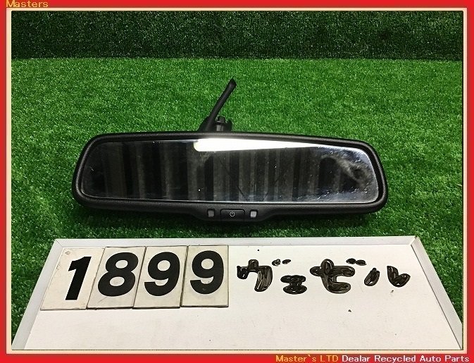 【送料無料】RU1 ヴェゼル 前期 純正 ルームミラー 自動防眩機能付 黒 流用などにも♪_画像1