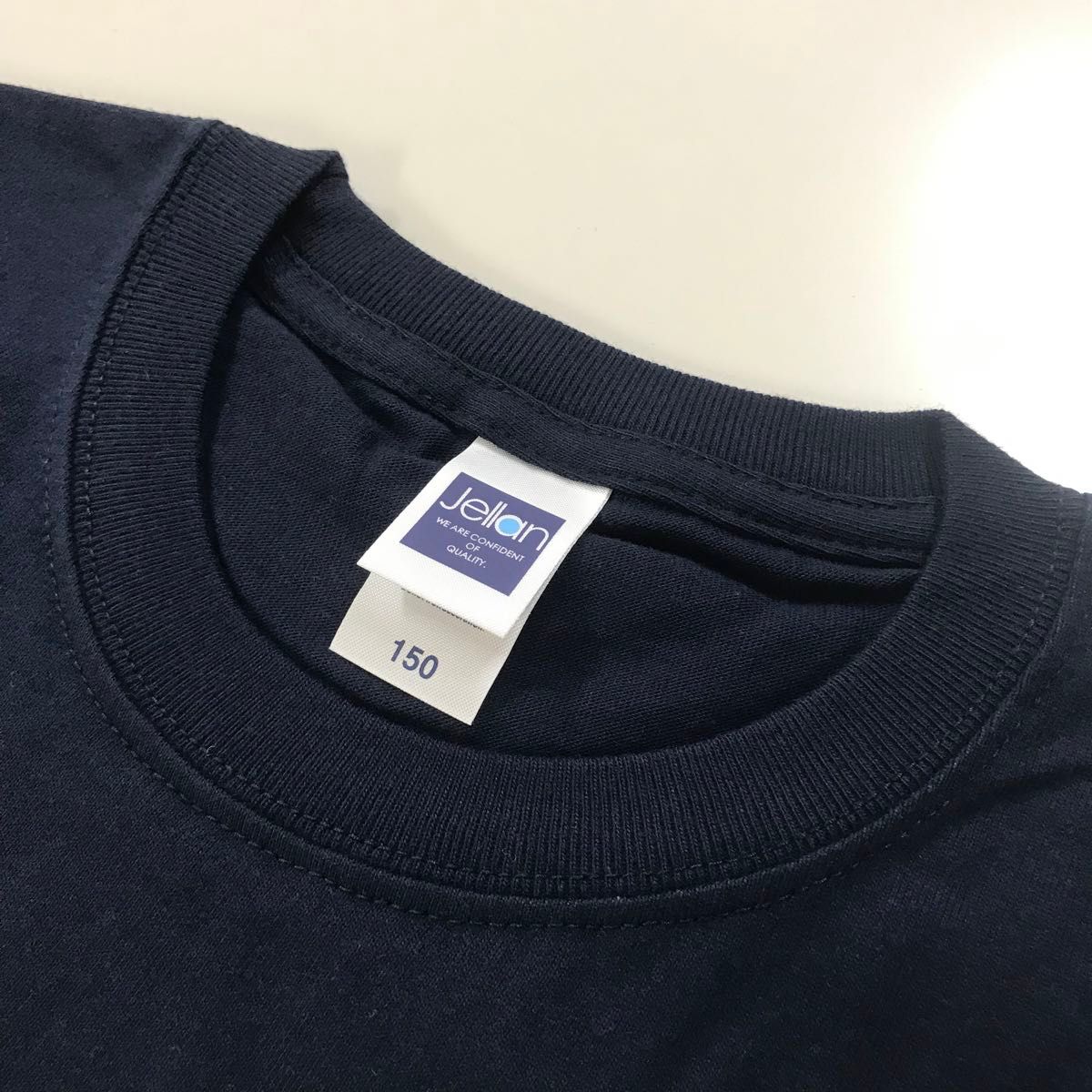 【レア】Tシャツ 半袖 6.2オンス【092-MJT】 150 ネイビー 3枚セット 圧縮発送
