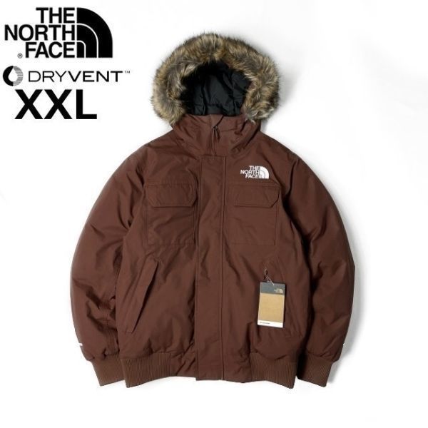 1円～!売切!【正規新品】THE NORTH FACE MCMURDO BOMBER JACKET マクマードボンバー ダウンジャケット US限定 新作 登山(XXL)茶 190122-175_画像3