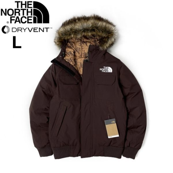 1円～!売切!【正規新品】THE NORTH FACE◆MCMURDO BOMBER JACKET マクマードボンバー ダウンジャケット US限定 新作(L)茶③ 190122-175_画像3