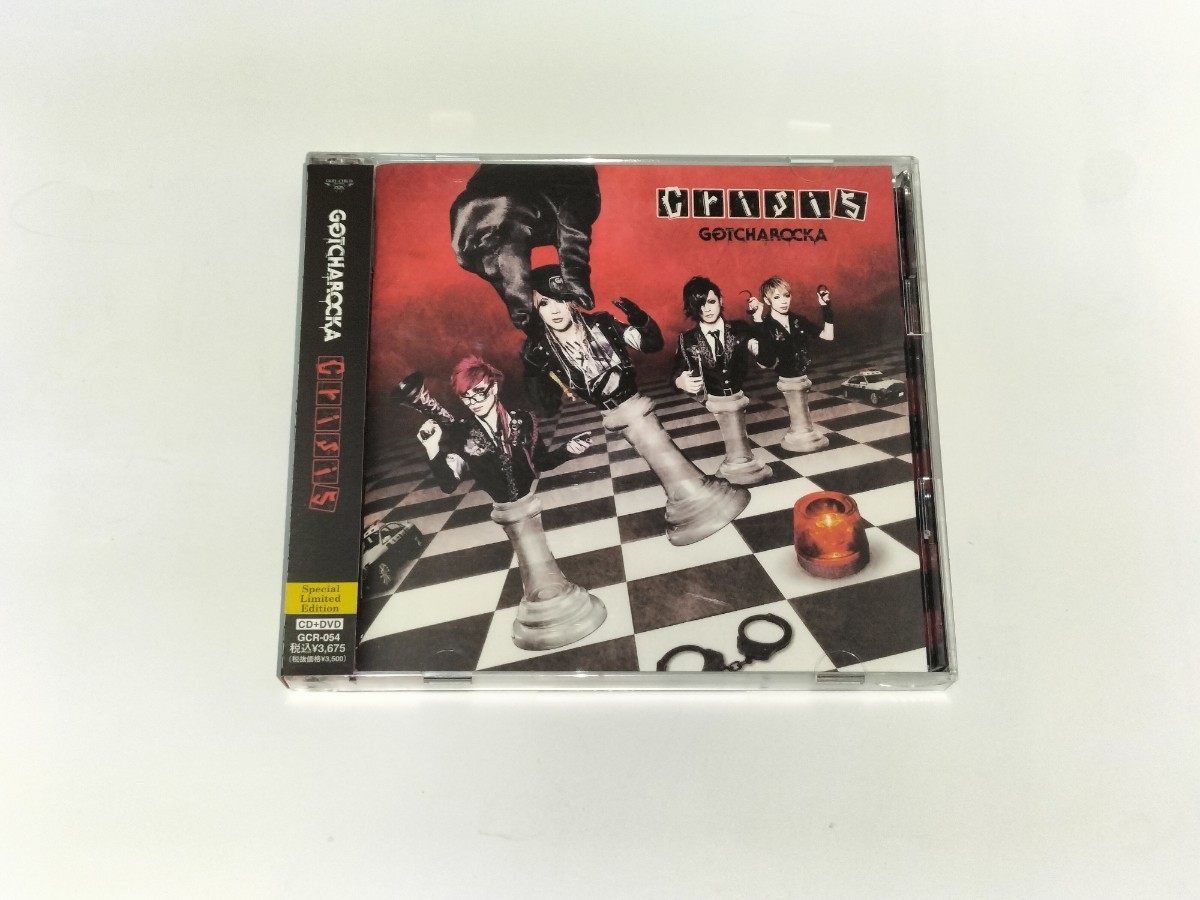 GOTCHAROCKA『Crisis』初回限定盤B CD+DVD トレカ封入(JUI)_画像1